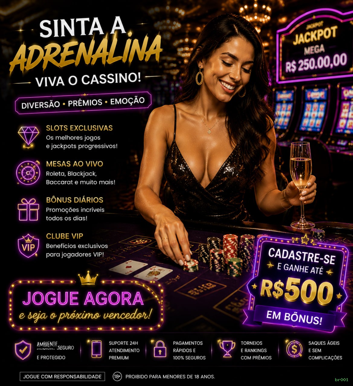 Cassino ao vivo br001 dealers